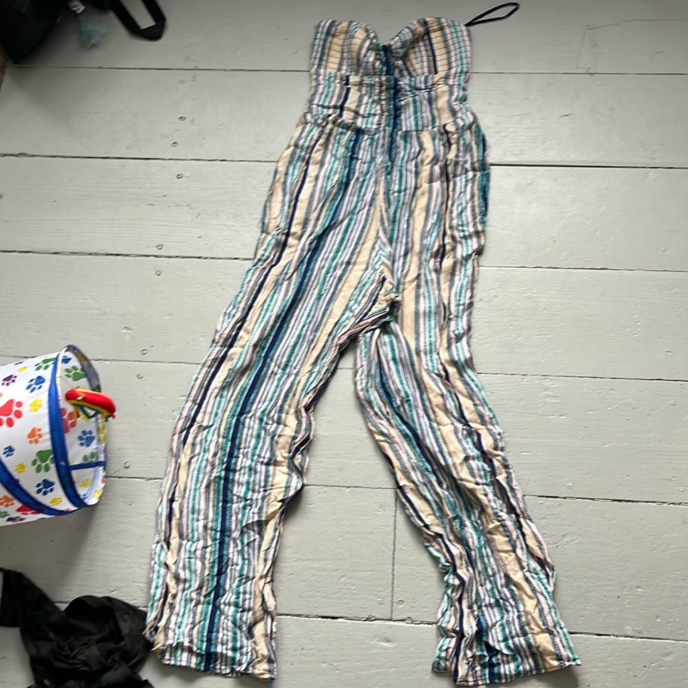 sleeveless summer jumpsuit